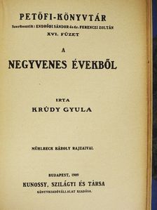 Krúdy Gyula - A negyvenes évekből [antikvár]