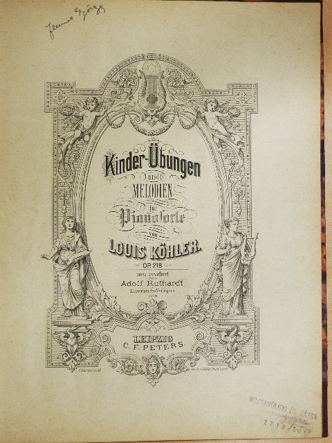 Louis Köhler - Kinder-Übungen und Melodien [antikvár]