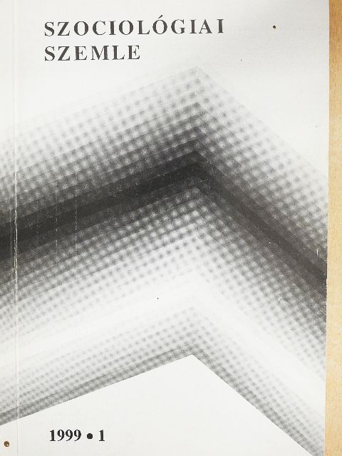 Blaskó Zsuzsa - Szociológiai szemle 1999/1. [antikvár]