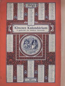 Kádár Erzsébet - Kincses Kalendárium 1940 [antikvár]