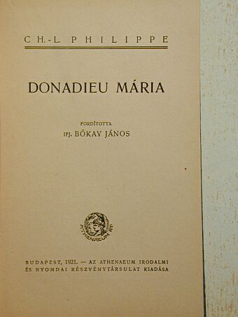 C H.-L. Philippe - Donadieu Mária [antikvár]