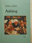 Földes Gábor - Adójog [antikvár]