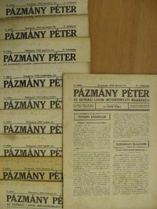 Pázmány Péter 1923. január-december [antikvár]