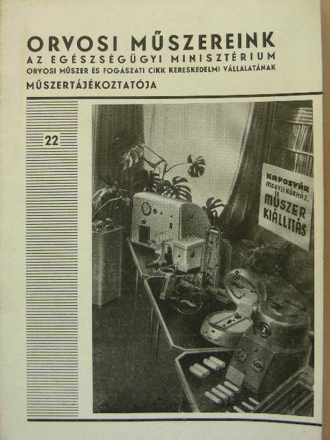 Bedecs Tibor - Orvosi Műszereink 1961. november-december [antikvár]