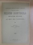 Pora Ferencz - A Budapest Székesfővárosi I. kerületi Nyilvános Községi Felsőbb Leányiskola kilenczedik értesitője az 1900-1901. tanévről [antikvár]