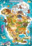 DODO - DODO KERETES PUZZLE ÉSZAK AMERIKA 53 DB 5+