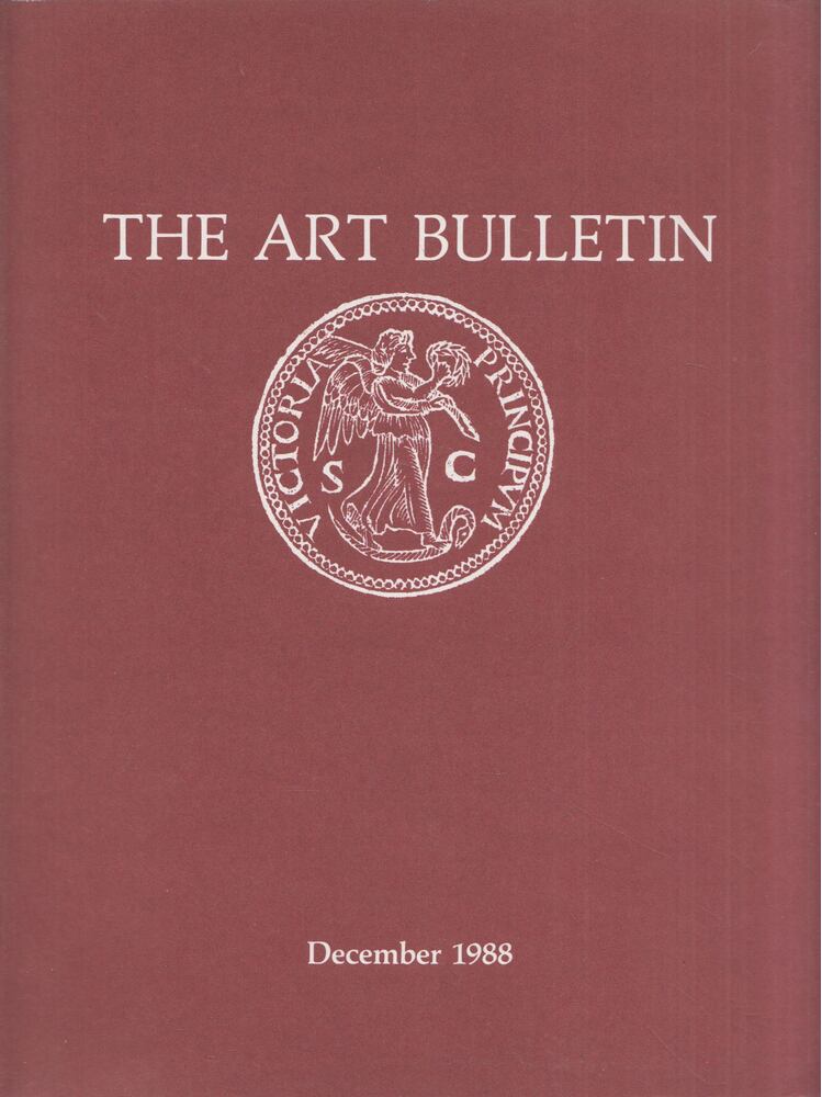 Walter Cahn - The Art Bulletin December 1988 [antikvár]