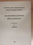 Bíró Árpád - Az Eötvös Loránd Tudományegyetem Természettudományi Karának Szakmódszertani Közleményei VII. [antikvár]