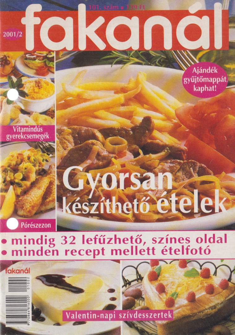 Erdélyi Z. Ágnes - Fakanál 2001/2 [antikvár]
