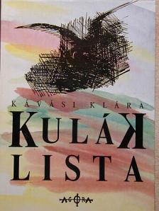 Kávási Klára - Kuláklista [antikvár]
