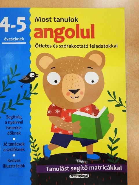 Most tanulok angolul 4-5 [antikvár]