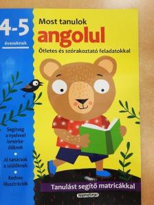Most tanulok angolul 4-5 [antikvár]