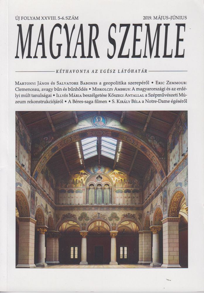 Gróh Gáspár - Magyar Szemle 2019. május-június [antikvár]