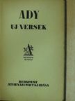 Ady Endre - Uj versek [antikvár]