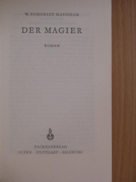 W. Somerset Maugham - Der Magier [antikvár]