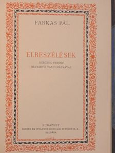 Farkas Pál - Elbeszélések [antikvár]