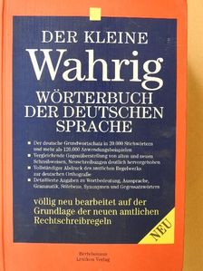 Der kleine Wahrig [antikvár]