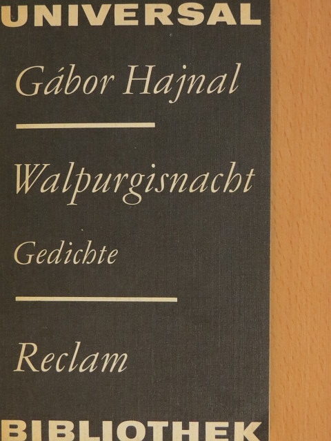 Hajnal Gábor - Walpurgisnacht [antikvár]