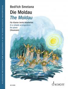 SMETANA - DIE MOLDAU. FÜR KLAVIER LEICHT BEARBEITET (HEUMANN)