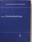 Thomas Krist - Werkstoffprüfung [antikvár]