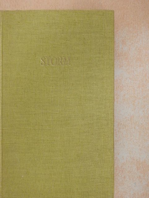 Theodor Storm - Storms Werke in zwei Bänden I.  [antikvár]