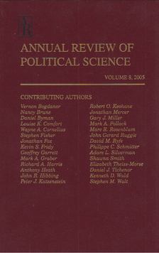 Nelson W. Polsby - Annual Review of Political Science Volume 8. 2005 [antikvár]