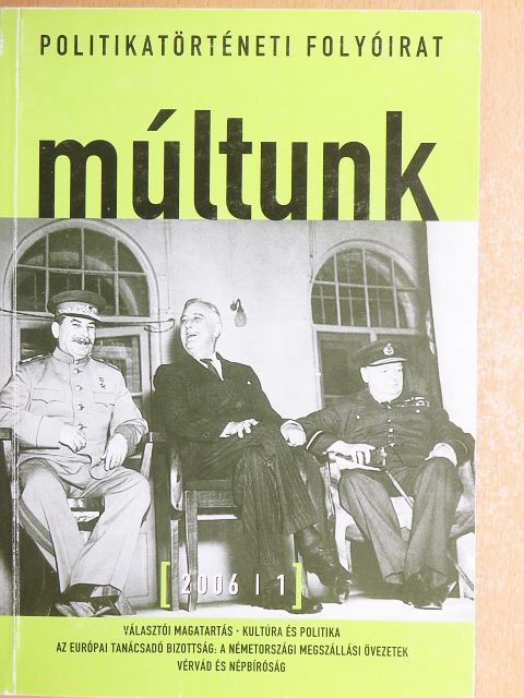 Boros Ferenc - Múltunk 2006/1. [antikvár]