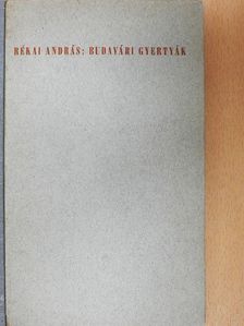 Rékai András - Budavári gyertyák [antikvár]