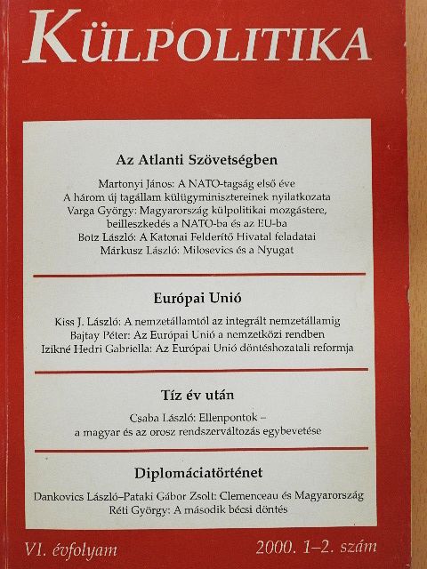 Bajtay Péter - Külpolitika 2000. tavasz-nyár [antikvár]