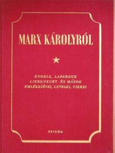 Friedrich Engels - Marx Károlyról [antikvár]