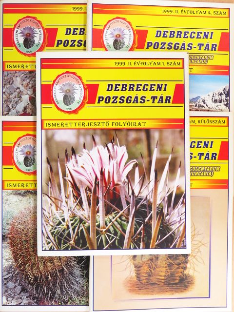 Dósa Béla - Debreceni pozsgás-tár1999/1-4./Különszám [antikvár]