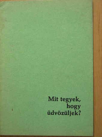Mit tegyek, hogy üdvözüljek? [antikvár]