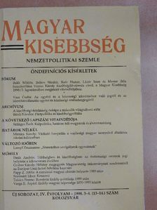 Bakk Miklós - Magyar Kisebbség 1998/3-4. [antikvár]