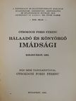 Bán Imre - Otrokocsi Foris Ferenc Hálaadó és könyörgő imádságai [antikvár]