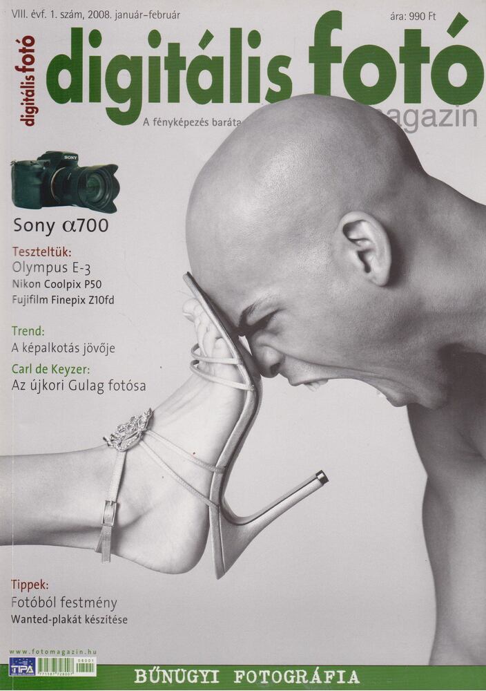 DÉKÁNY ISTVÁN - Digitális Fotó Magazin 2008 január-február [antikvár]