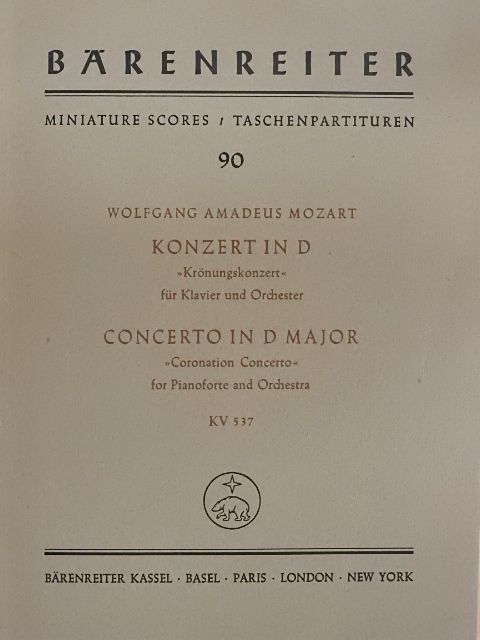 Wolfgang Amadeus Mozart - Konzert in D [antikvár]