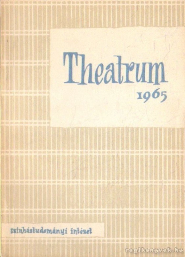 Kovács Tivadar (szerk.) - Theatrum 1965 [antikvár]