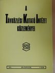 Berceli Tibor - A Távközlési Kutató Intézet közleményei 1974/4. [antikvár]