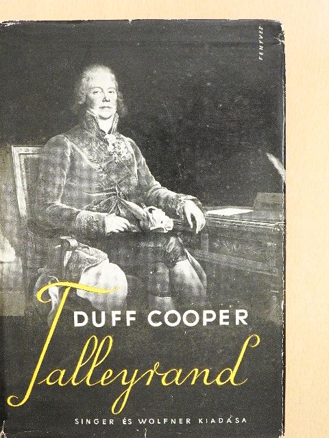 Duff Cooper - Talleyrand [antikvár]