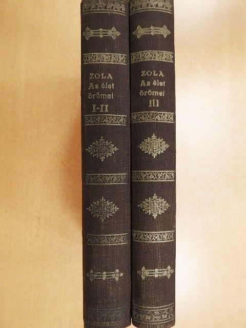 Emile Zola - Az élet öröme I-III./Tanulmányok IV. [antikvár]