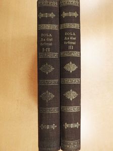 Emile Zola - Az élet öröme I-III./Tanulmányok IV. [antikvár]