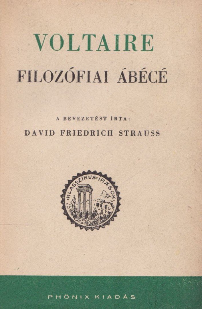 Voltaire - Filozófiai ábécé [antikvár]