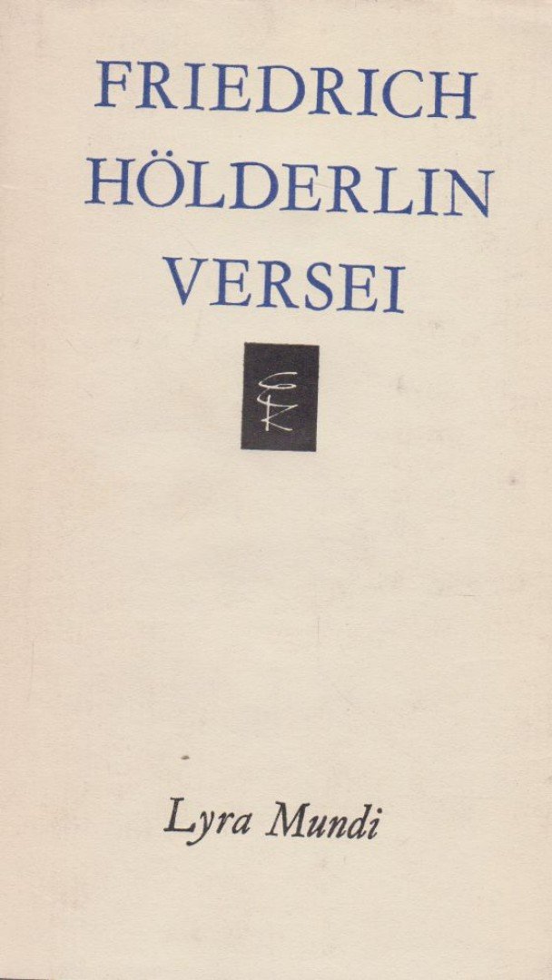 HÖLDERLIN, FRIEDRICH - Friedrich Hölderlin versei [antikvár]