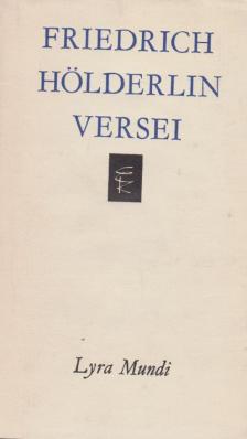 HÖLDERLIN, FRIEDRICH - Friedrich Hölderlin versei [antikvár]