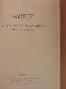 SKF Golyós- és görgőscsapágyak 7000 sz. főkatalógus [antikvár]