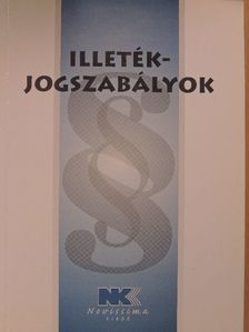 Illetékjogszabályok [antikvár]