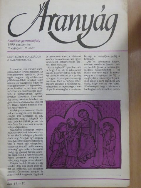 Aranyág 1990. szeptember [antikvár]