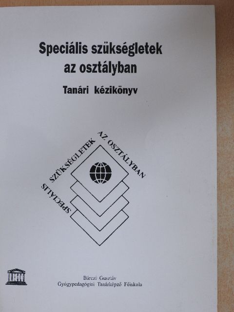 Speciális szükségletek az osztályban [antikvár]