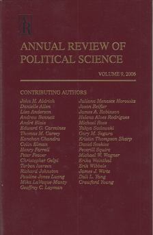 Nelson W. Polsby - Annual Review of Political Science Volume 6. 2006 [antikvár]