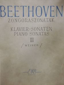 Beethoven - Zongoraszonáták III. [antikvár]